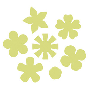 Mini Petals punch (5/8 inches each)