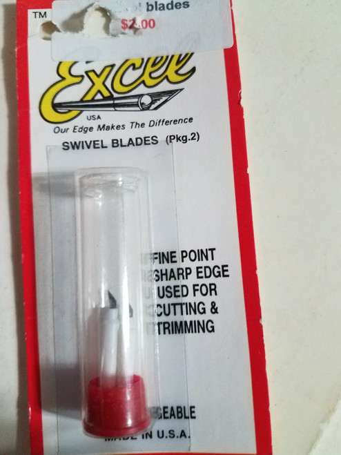 Excel Swivel Knife Blades (2 replacement blades)