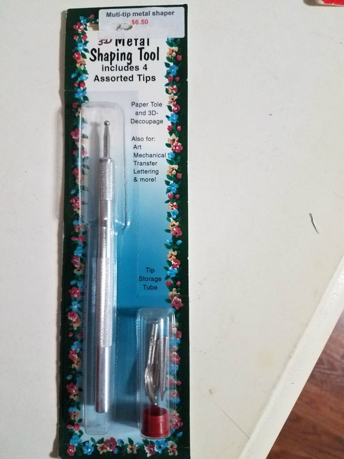 Metal Shaping Tool with 4 assorted tips from DSC