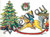 Christmas Rocking Horse (8x10)