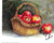 Red Apples in a Basket (8x10)
