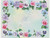 Pansies III Frame by Reina (9x11)