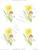 Blosson Tots - Daffodil card sheet