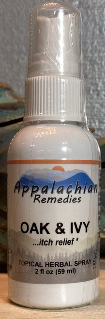 Itch Relief Topical Herbal Spray for Poison Ivy or Poison Oak