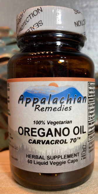 Oregano Oil Carvacrol 70 Capsules