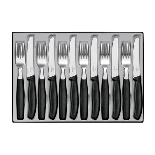 Victorinox Swiss Classic Kitchen Set, 5 pieces in black - 6.7133.5G