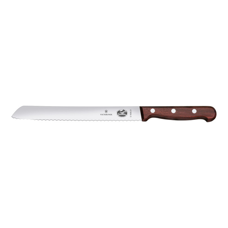 Wood Bread Knife, 21cm