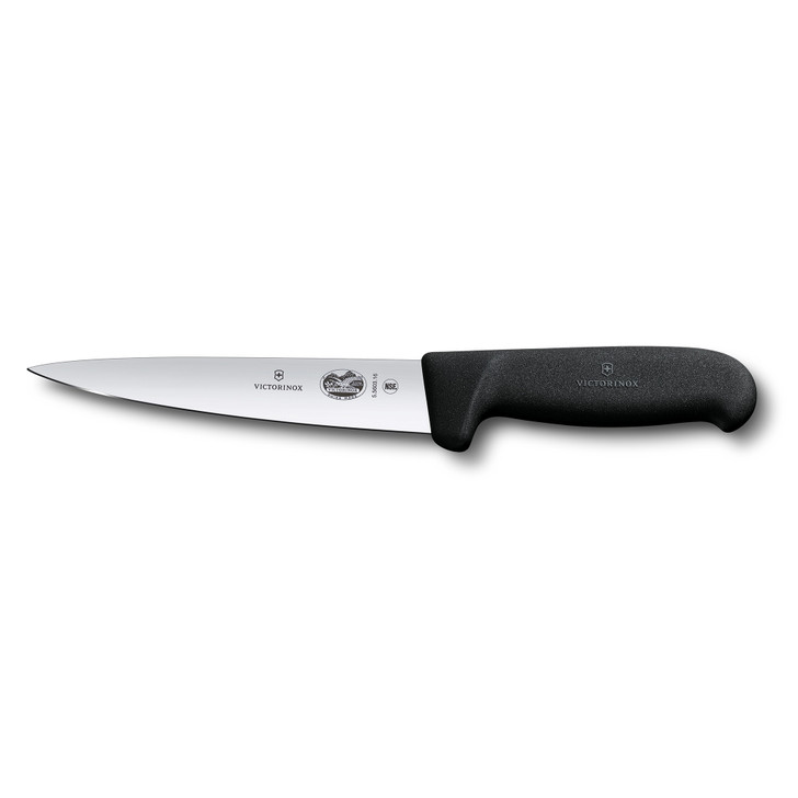 Sticking Knife,12cm,Pointed Blade,Fibrox - Black