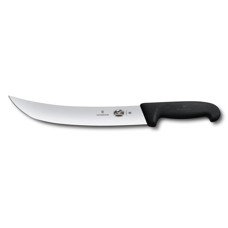 Cimeter Knife,36cm Curved,Wide Blade,Fibrox - Black