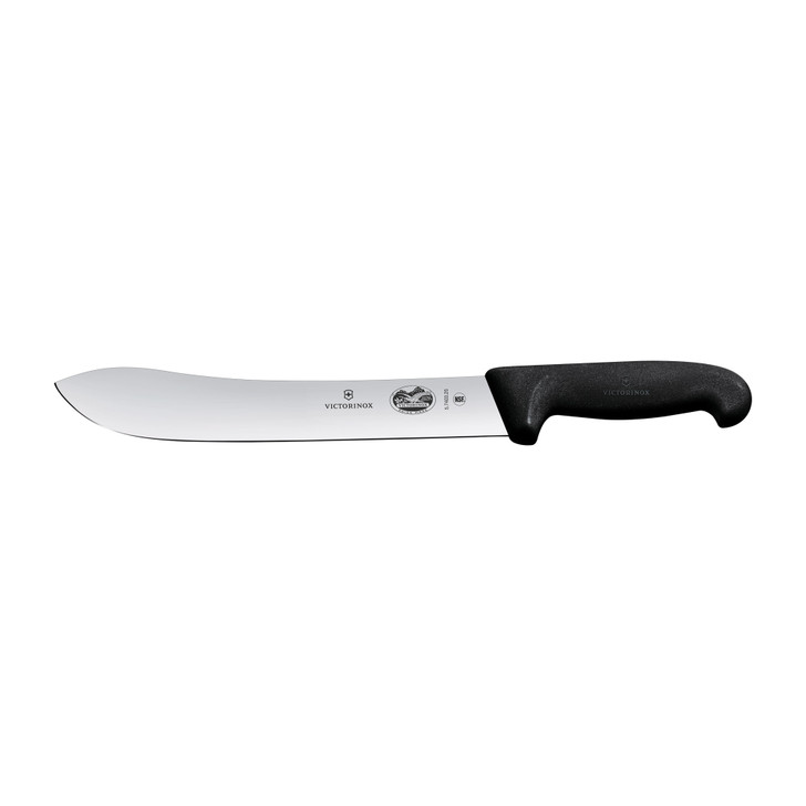 Butchers Knife,25cm Wide Tip Blade,Fibrox - Black