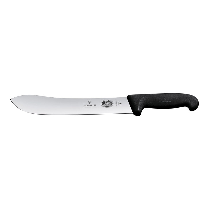 Butchers Knife,31cm Wide Tip Blade,Fibrox - Black