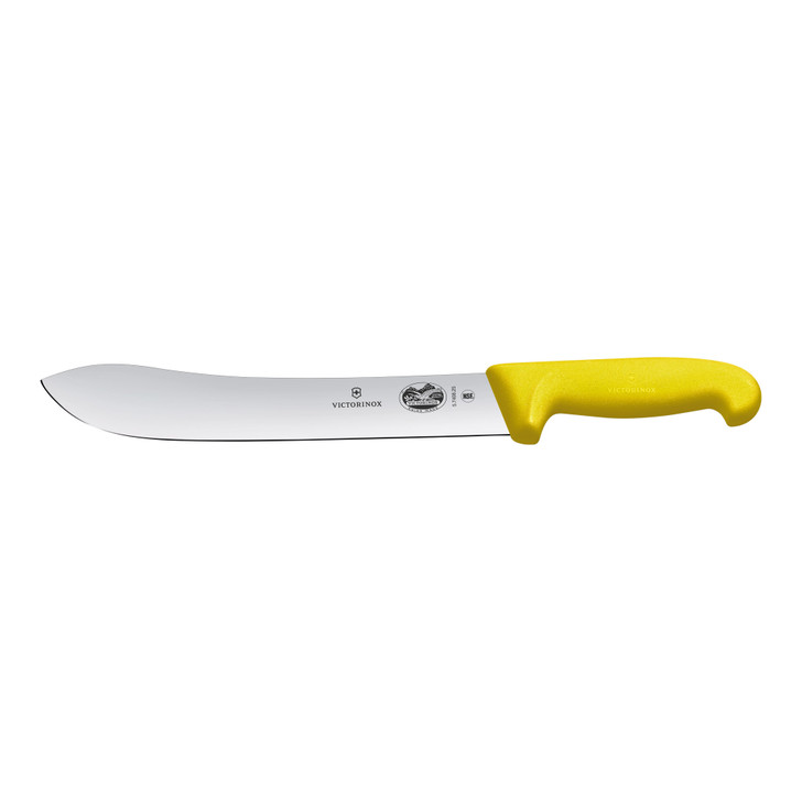 Butchers Knife,25cm Wide Tip Blade,Fibrox - Yellow