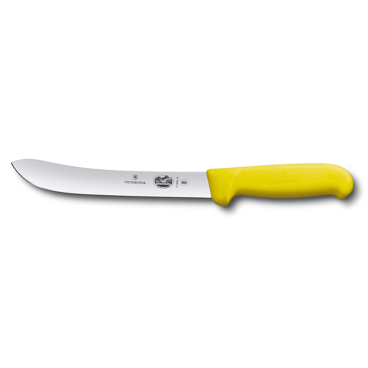 Butchers Knife,18cm Heavy Stiff Blade,Fibrox - Yellow