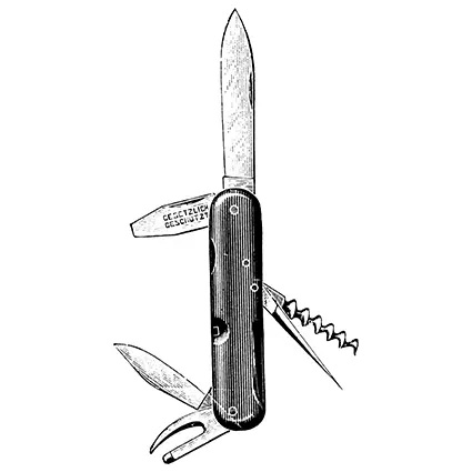 victorinox 1884 officer knife