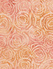 Cotton Print Yarmulkes Rose Batik - AMBER