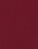 Cotton Print Yarmulkes Holiday Check - RED