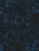 Cotton Print Yarmulkes Sparkler Batik - CADET