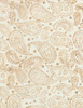Cotton Print Yarmulkes Henna Paisley Batik - AIR