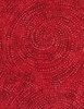 Cotton Print Yarmulkes Dotty Spiral Batik - RUBY