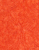 Cotton Print Yarmulkes Dotty Spiral Batik - POPPY