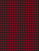 Cotton Print Yarmulkes Check - RED