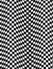 Cotton Print Yarmulkes Black & White Checkered Flag - FLAG