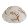 Yair Emanuel Embroidered Kippah GOLD - YME-7G
