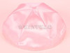 Satin Yarmulkes 6 Panels - Lined - Satin Light Pink With Lavender Rim. Best Quality Bridal Satin