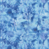 Cotton Print Yarmulkes - Floral Blue