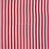 Cotton Print Yarmulkes Stripe Narrow - Red