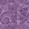 Cotton Print Yarmulkes Tonga - Purple