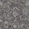 Cotton Print Yarmulkes Tonga - Gray
