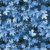 Cotton Print Yarmulkes Winter - Leaf