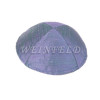 Yair Emanuel Modern Yarmulkes - Raw Silk Kippah - Light Blue