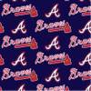 MLB Baseball Yarmulkes Cotton - Atlanta Braves