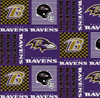 NFL Football Yarmulkes Cotton - BAR - Baltimore Ravens