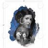Star Wars Yarmulkes Cotton - PANEL - Refresh Princess Leia - Blue