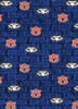 NCAA - Cotton Yarmulkes - DISTRESSED - AUBURN TIGERS