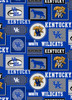 NCAA - Cotton Yarmulkes - KENTUCKY WILDCATS - PACKED PATCHES