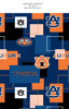 NCAA - Cotton Yarmulkes - Auburn University - BLOCKS