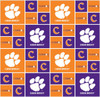 NCAA - Cotton Yarmulkes - Clemson University - BLOCKS