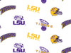 NCAA - Cotton Yarmulkes - ALLOVER - Louisiana State University