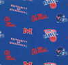 NCAA - Cotton Yarmulkes - ALLOVER - Mississippi University