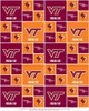 NCAA - Cotton Yarmulkes - Virginia Tech University - BLOCKS