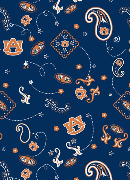 NCAA - Cotton Yarmulkes - AUBURN TIGERS 