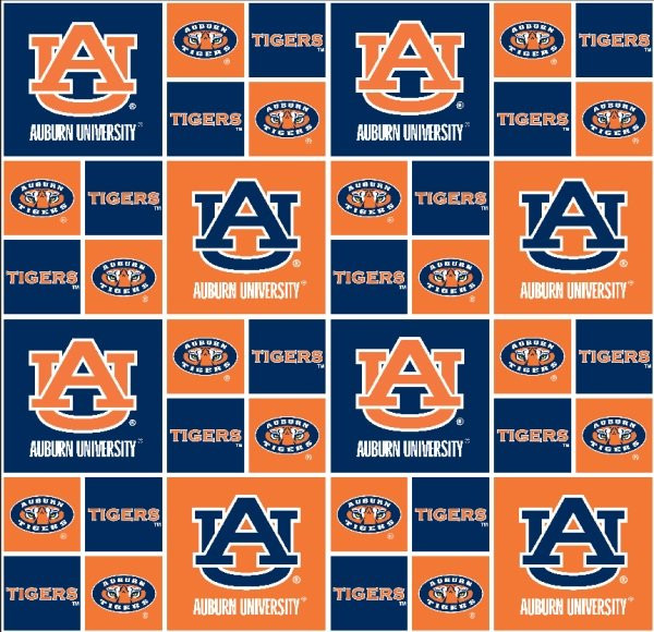 NCAA - Cotton Yarmulkes - Auburn 