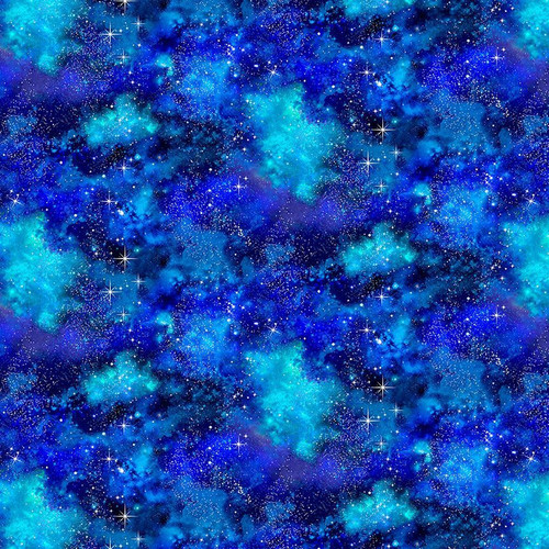 Cotton Print Yarmulkes GALAXY