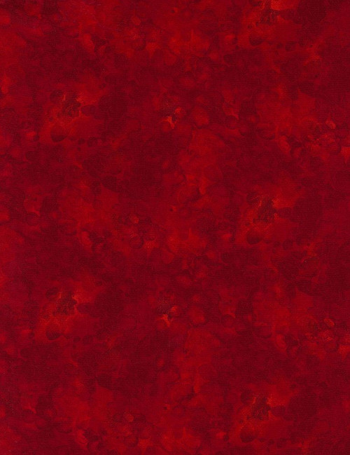 Cotton Print Yarmulkes WATERCOLOR - Cherry