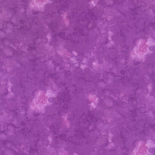 Cotton Print Yarmulkes WATERCOLOR - Petunia