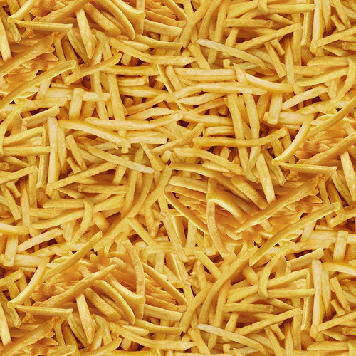 Cotton Print Yarmulkes FRENCH FRIES